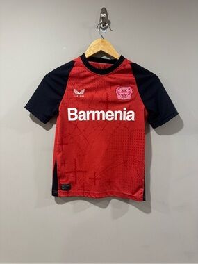 Castore 2024-2025 Bayer Leverkusen Home Football Soccer Jersey
